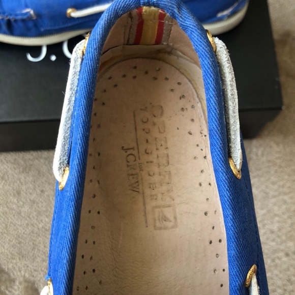 Blue Sperry Top-Sider for J Crew - Picture 3 of 4